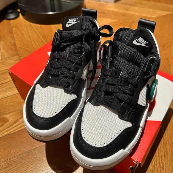 Nike Dunk Low Disrupt Black White - Women’s Size 8W, Brand New - Picture 2 of 6